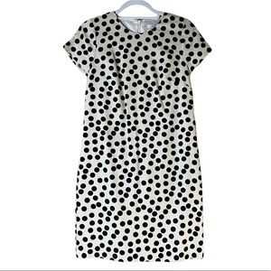 J. Crew Polka Dot Sheath Dress